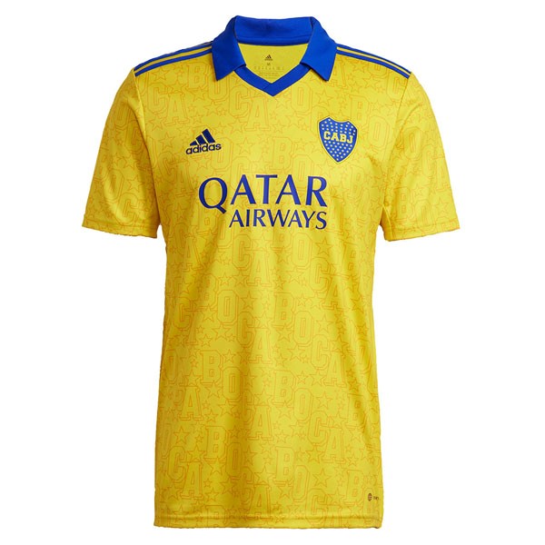 Tailandia Camiseta Boca Juniors Tercera 2022-2023 Amarillo